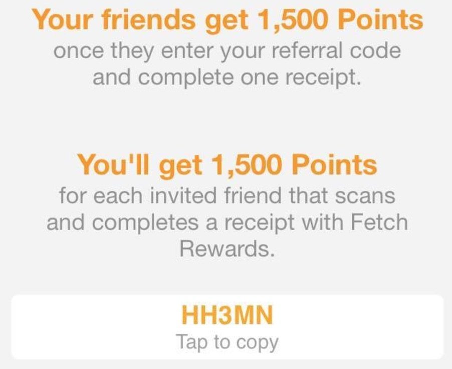 fetch rewards app review refer friends