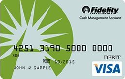 fidelity visa gold check card