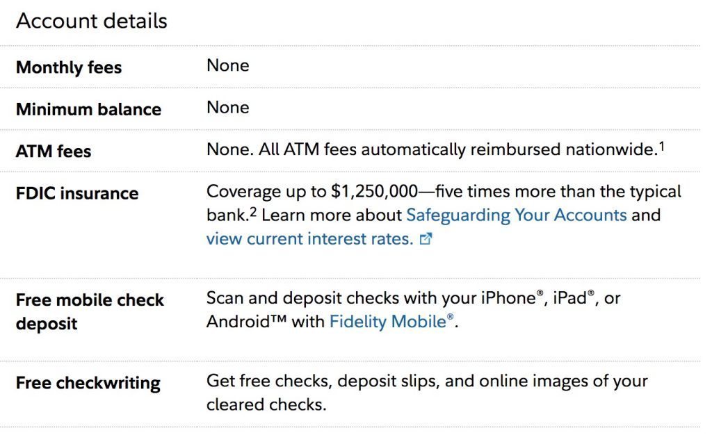 fidelity gold credit card account details