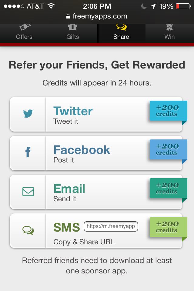 freemyapps review referral