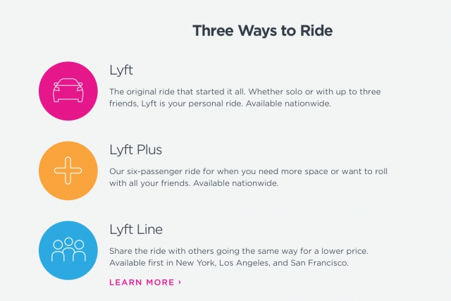 use your car as a taxi lyft 3 ways to ride