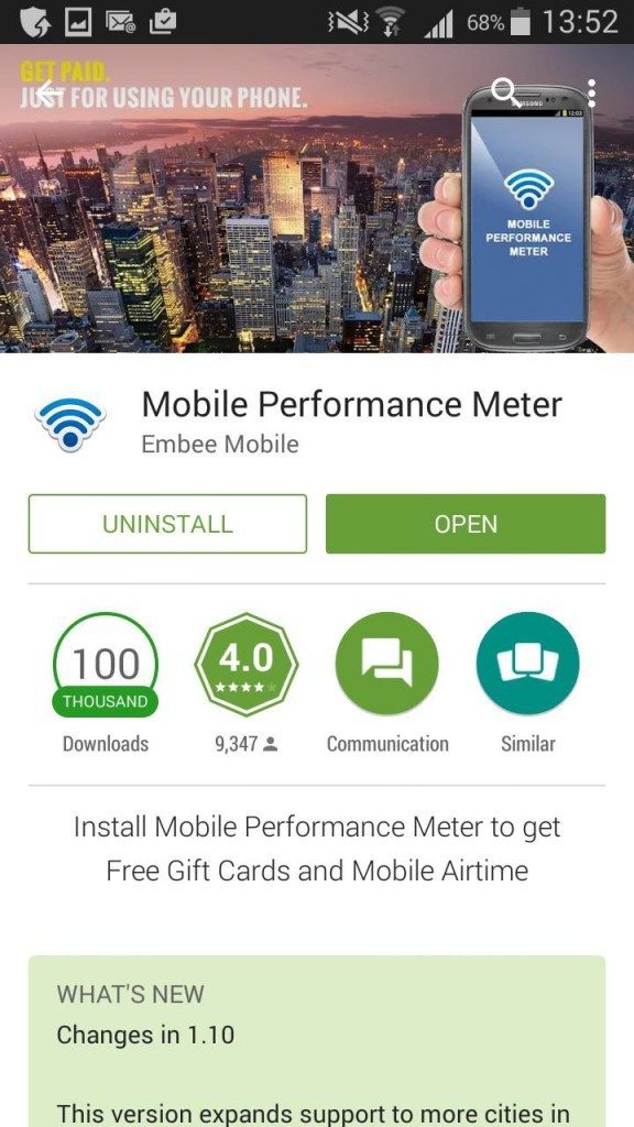 Mobile Performance Meter Review download