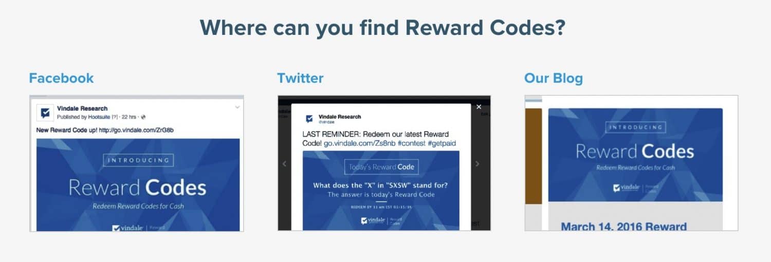 vindale research review rewards codes