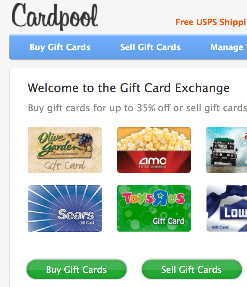 walmart cash back cardpool buy gift cards