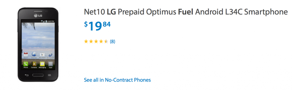 walmart cash back lg optimus fuel