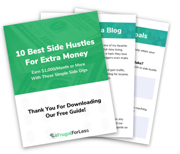 Free 10 Best Side Hustle Guide Cover