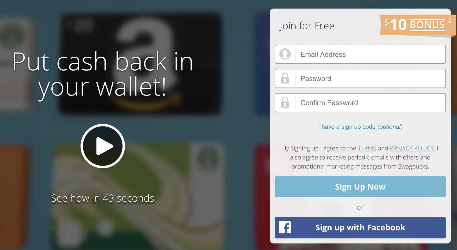 swagbucks registration